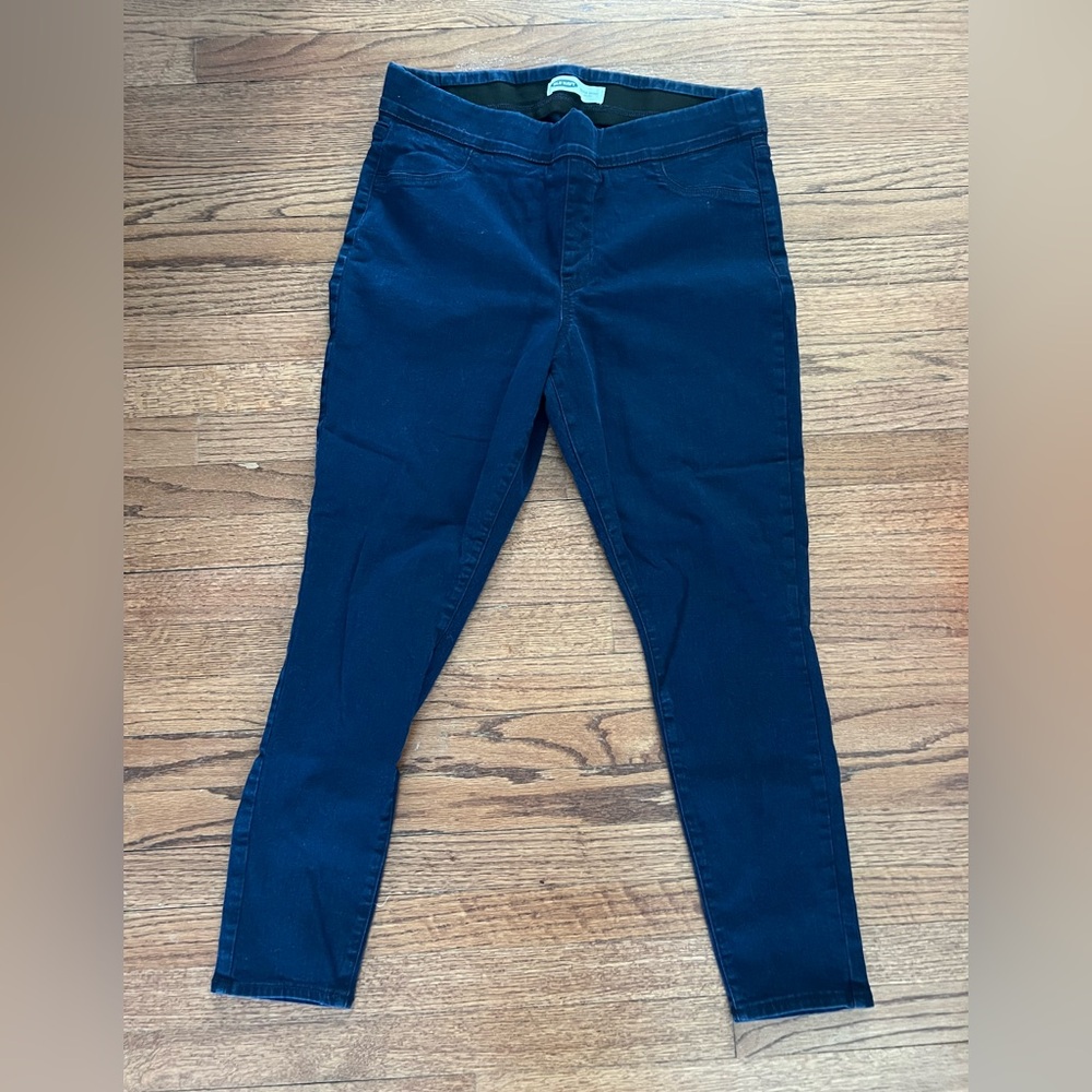 NWOT Old Navy Women's Deep‎ Blue Jeggings size 16